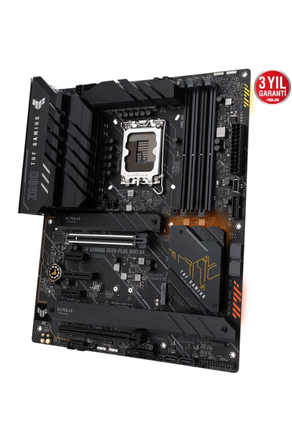 ASUS TUF GAMING Z690-PLUS WIFI D4 5333Mhz(OC) HDMI DP M.2 ATX 1700p