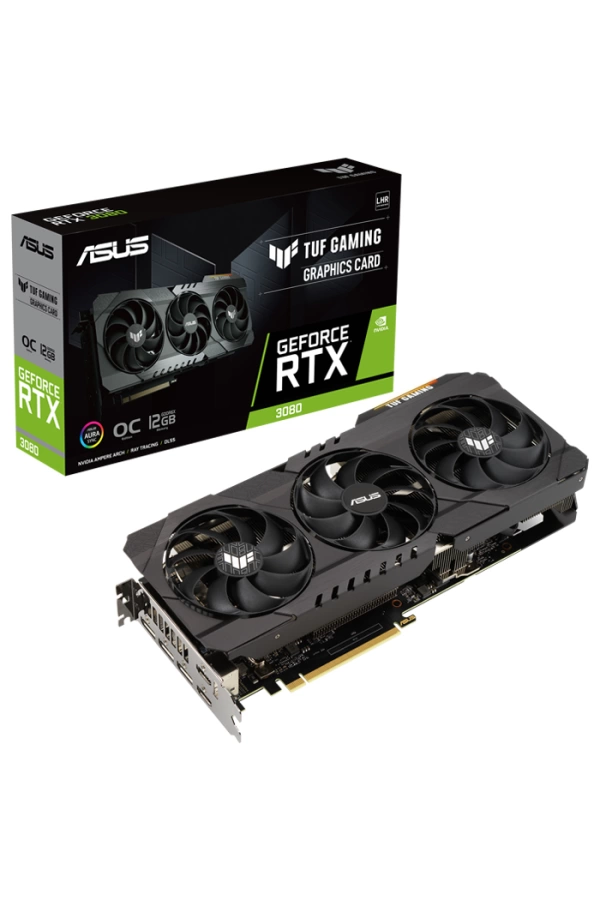 ASUS TUF-RTX3080-O12G-GAMING 12GB GDDR6X HDMI DP 384BİT