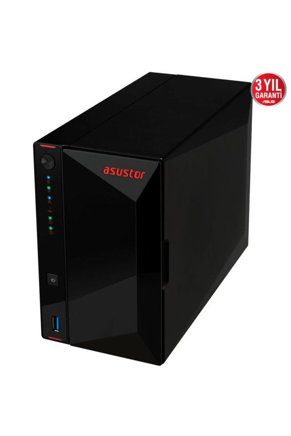 ASUSTOR AS5202T 2 SLOT 2GB DDR4 3.5 NAS DEPOLAMA ÜNİTESİ