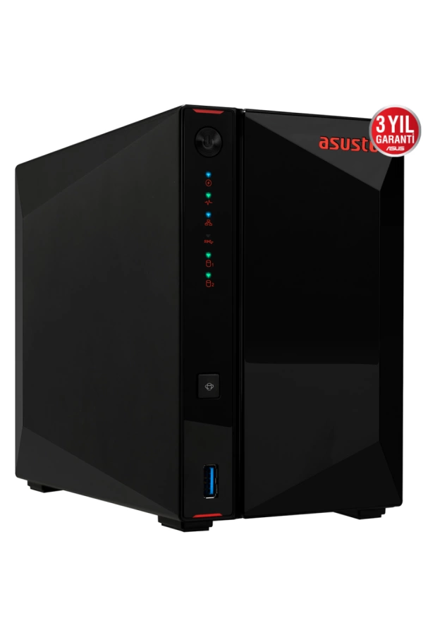 ASUSTOR AS5202T 2 SLOT 2GB DDR4 3.5 NAS DEPOLAMA ÜNİTESİ