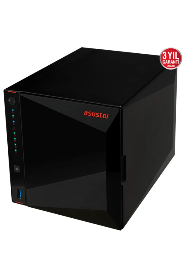 ASUSTOR AS5304T 4 SLOT 4GB DDR4 3.5 NAS DEPOLAMA ÜNİTESİ