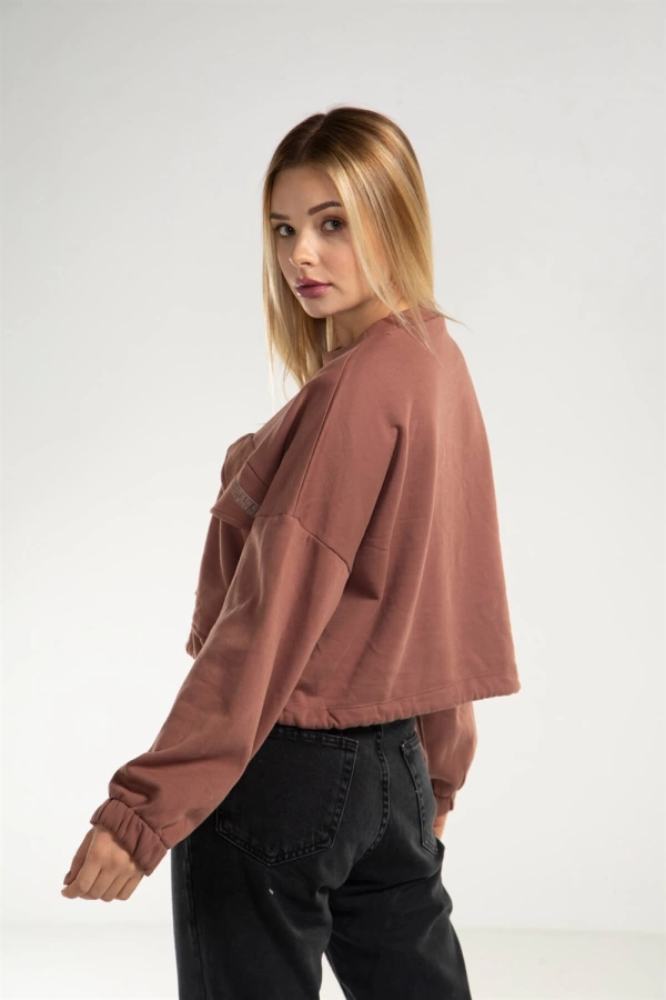 Cepli Crop Sweatshirt - TOPRAK