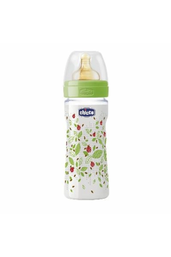 Chicco PP Biberon Kauçuk Emzikli 250 ml