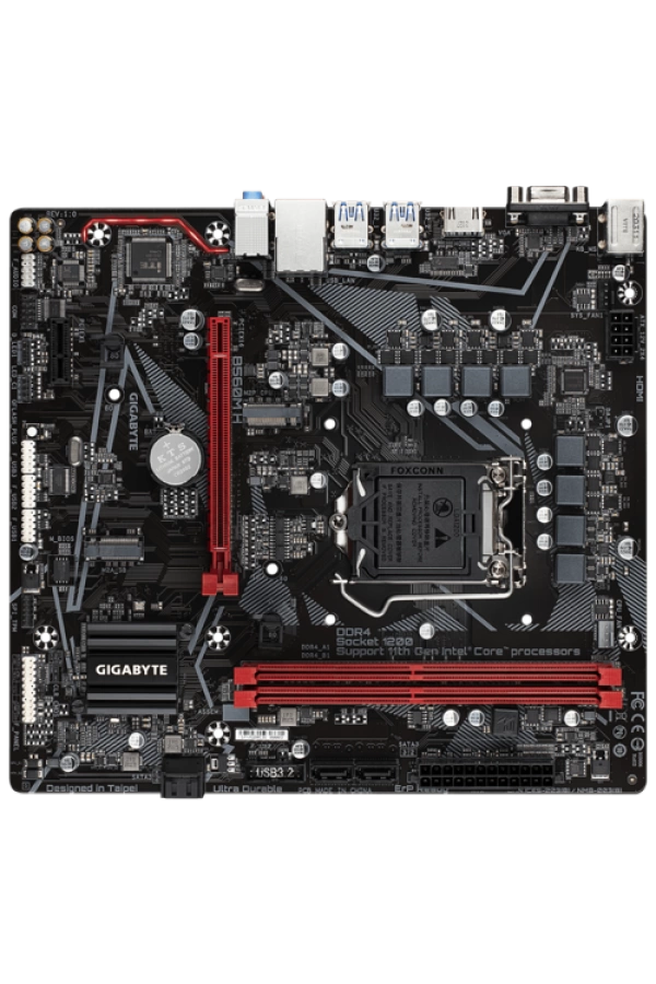 GIGABYTE B560M H 3200MHz HDMI M.2 mATX 1200p