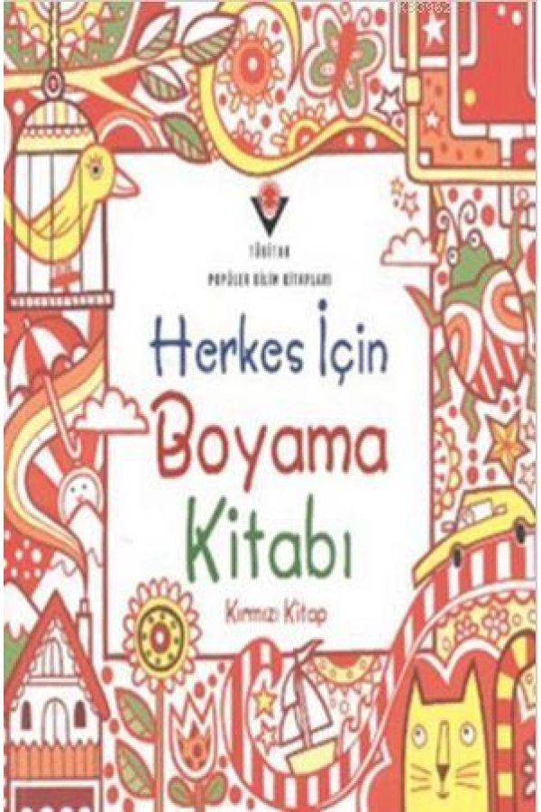 Herkes için Boyama Kitabı (Kırmızı Kitap)