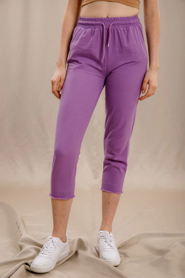 Jogger Pantolon - LİLA