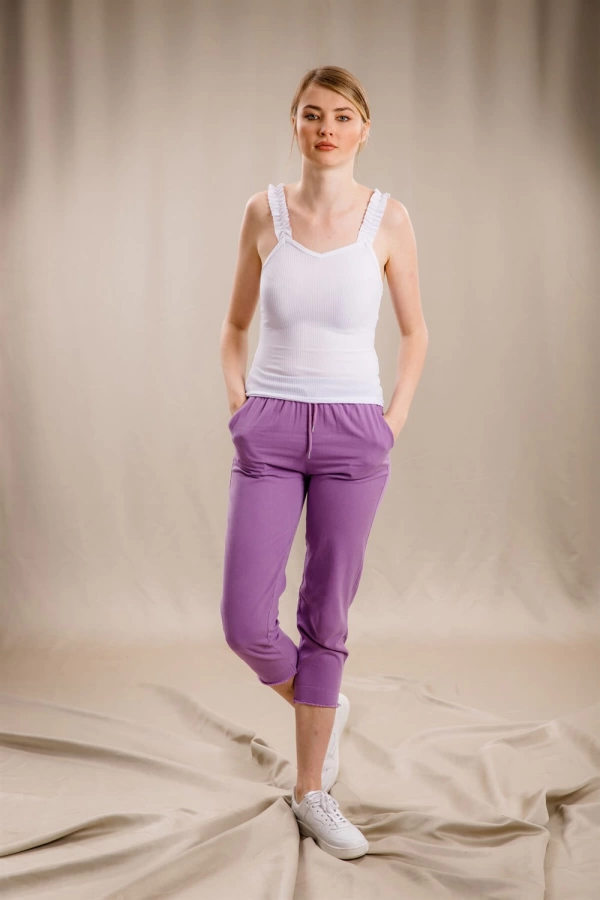 Jogger Pantolon - LİLA