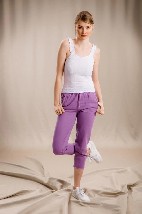 Jogger Pantolon - LİLA