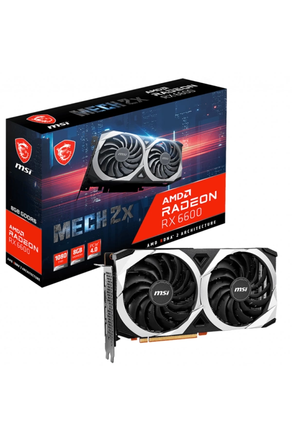 MSI RADEON RX 6600 MECH 2X 8G GDDR6 128BIT