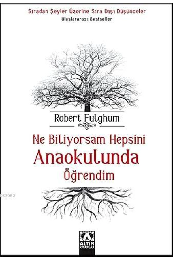 Ne Biliyorsam Hepsini Anaokulunda Öğrendim; Sıradan Şeyler Üzerine Sıra Dışı Düşünceler