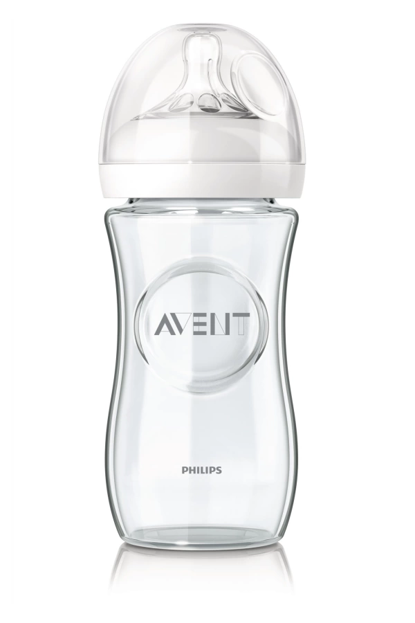 Philips Avent Natural Güvenli Cam Biberon 240ml 0+Ay 8710103876236