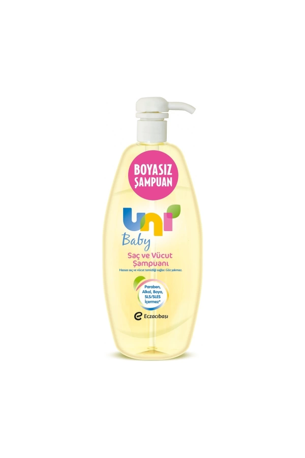 Uni Baby Saç ve Vücut Şampuanı 750 ml - Ekonomik Boy -