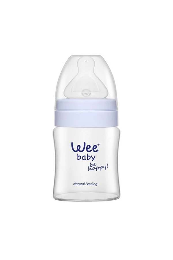 Wee Baby Isıya Dayanıklı Akıtmaz Cam Bardak 120 ML