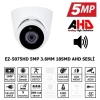 EZCOOL EZ-5075HD 5MP 3.6MM 18SMD AHD SESLİ DOME