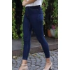 Yüksek Bel Skinny Jean Pantolon  - LACİVERT