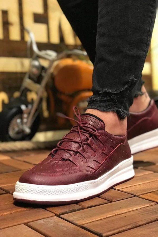 CH040 BT Erkek Ayakkabı BORDO