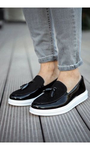 CH002 Rugan BT  Erkek Ayakkabı SIYAH