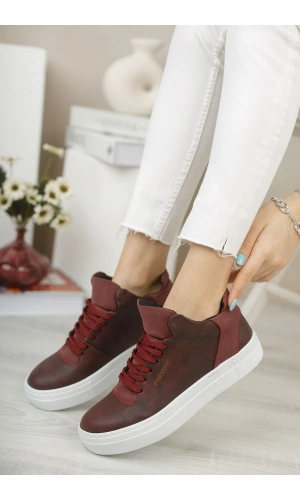 CH004 BT Kadın Ayakkabı BORDO