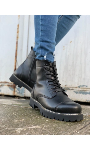 CH009 Cilt ST Erkek Bot SIYAH