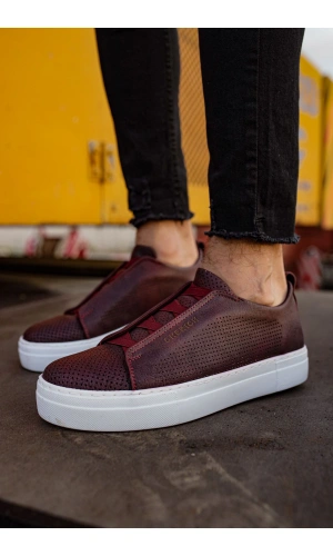 CH011 BT  Erkek Ayakkabı BORDO