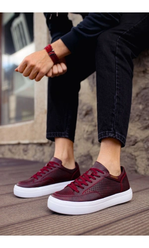 CH015 BT Erkek Ayakkabı BORDO