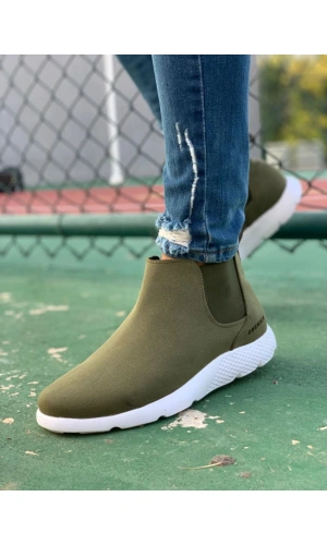 CH049 Süet BT Erkek Bot HAKI