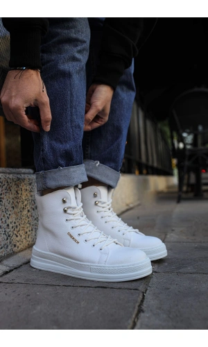 CH055 BT Erkek Bot BEYAZ