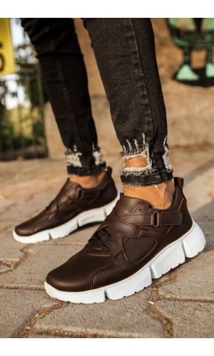 CH071 BT Erkek Ayakkabı KAHVE