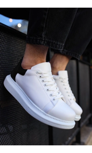 CH256 BT  Erkek Ayakkabı BEYAZ/SİYAH