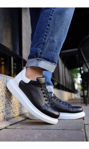 CH256 BT  Erkek Ayakkabı SİYAH/BEYAZ