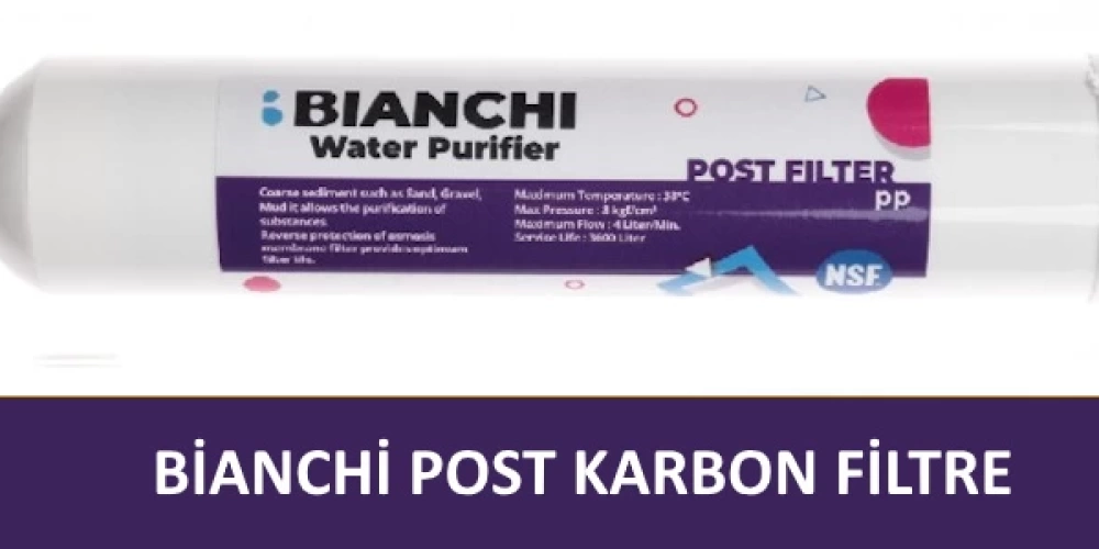 Bianchi Silver Post Karbon Filtre