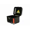 45 LT KARE MOTOSİKLET ARKA ÇANTA SİYAH GRİ