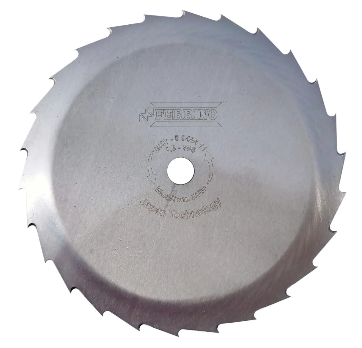 FERRİNO JAPON BIÇAK 305 MM 26T BÜYÜK DELİKSİZ