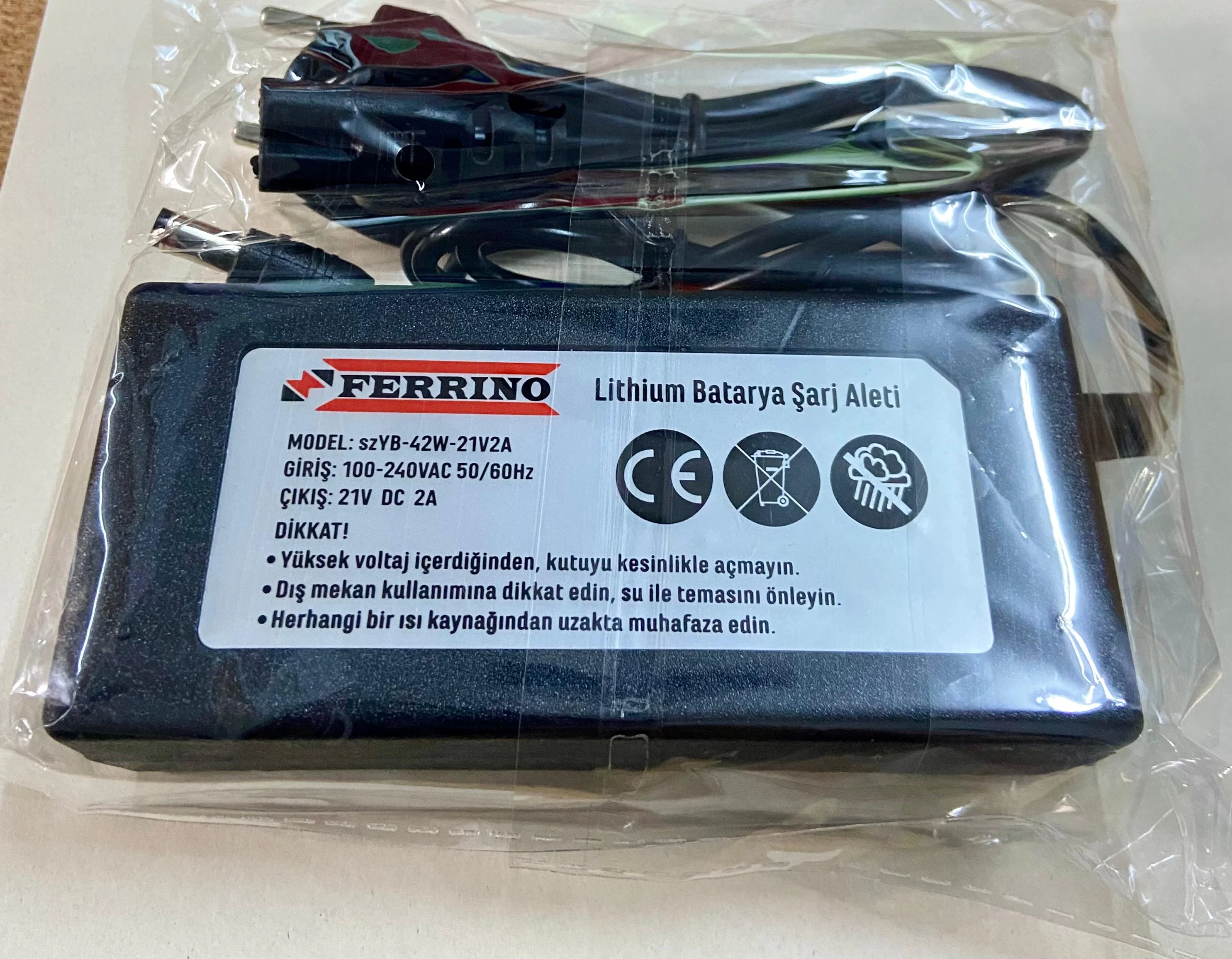 Ferrino KHB-12 KHB-14 Akülü Budama Testeresi Şarj Adaptörü szYB21020