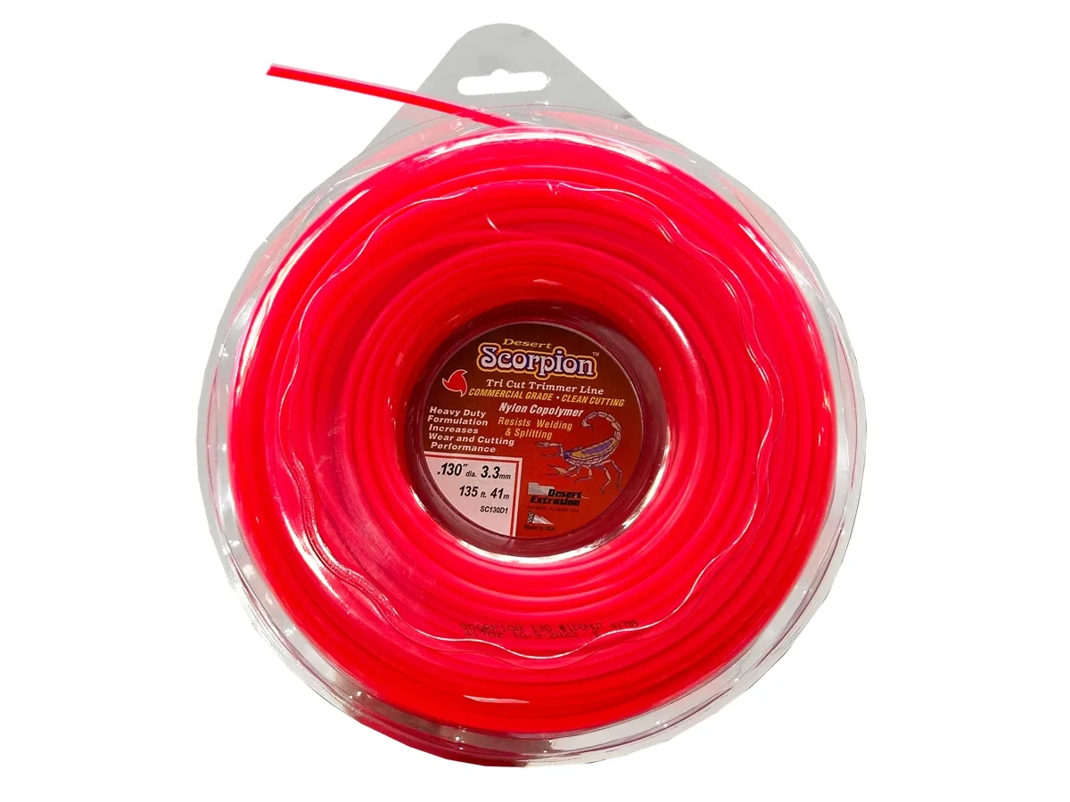 SCORPİON MİSİNA 3,3 MM X 41 MT KIRMIZI 3KÖŞE