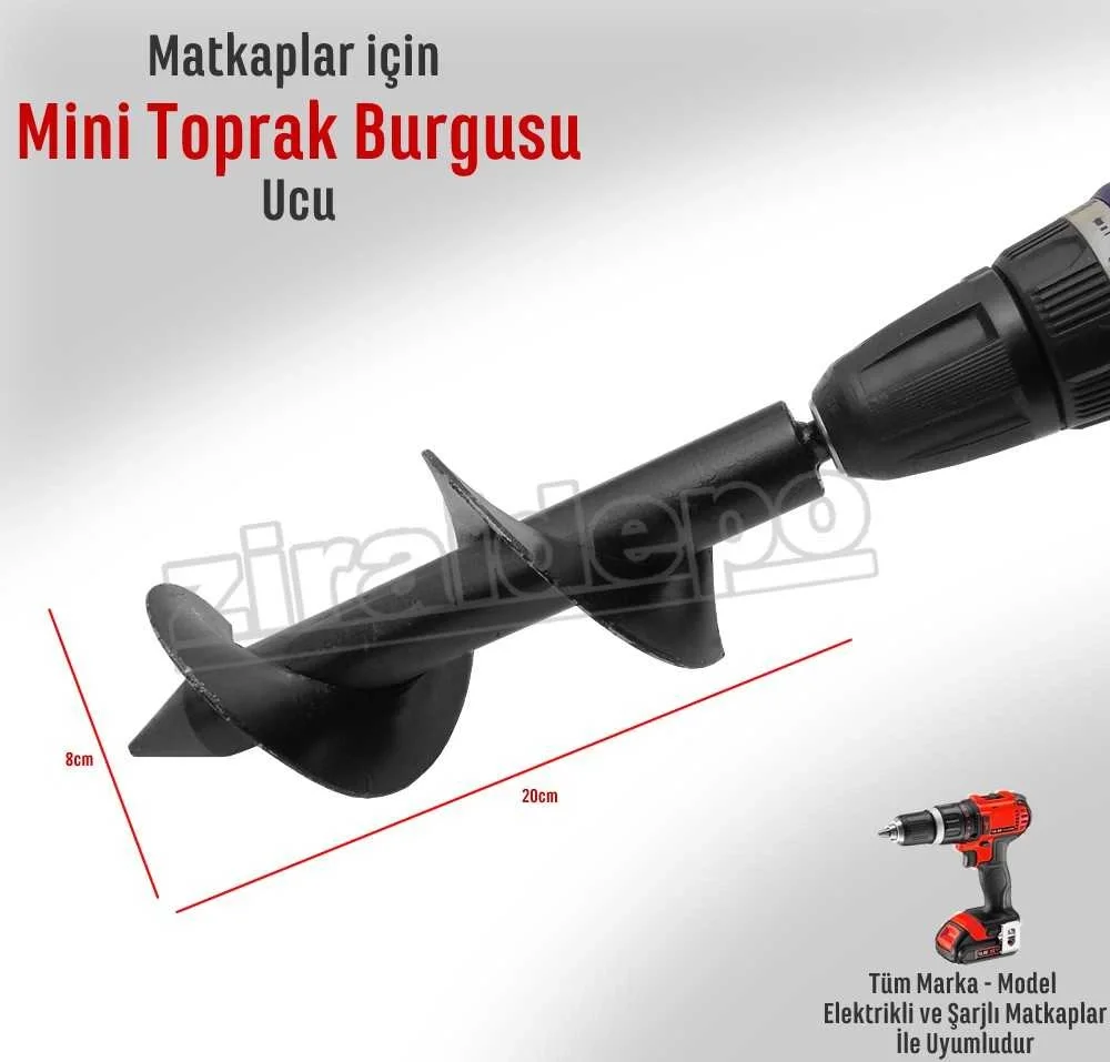 FERRİNO BURGU MİNİ MATKAP TİPİ