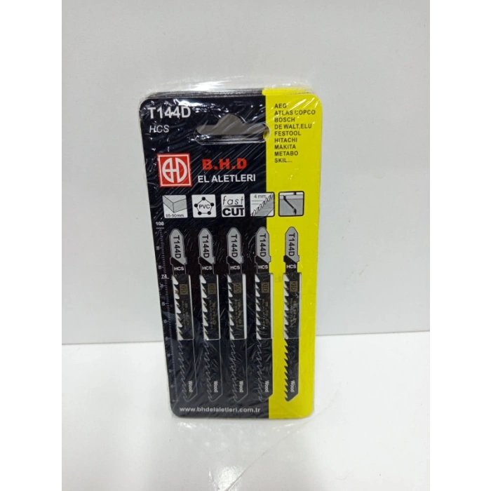 DEKUPAJ AĞZI AHŞAP T144D 5Lİ SET BHD 0331