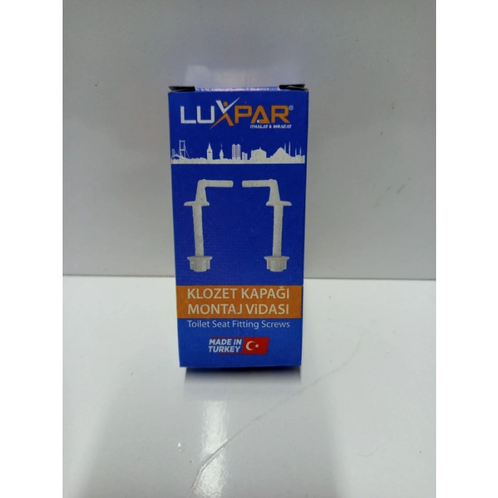 KLOZET KAPAĞI PLASTİK MONTAJ VİDASI KUTULU