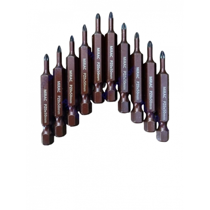 Bits Ucu PZ0X50MM Miraç823 10 Adet