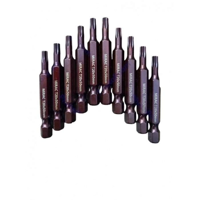 Bits Ucu T20X50MM Miraç816 10 Adet