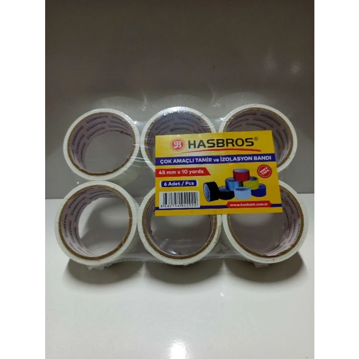 TAMİR BANDI 48MMx10M BEYAZ ÇOK AMAÇLI ASMALI HAS BANT