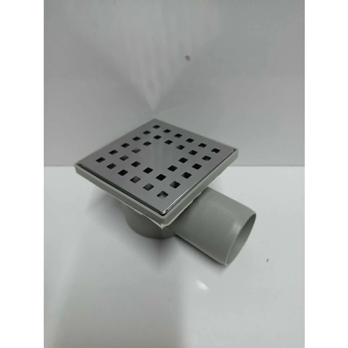 YER SÜZGECİ YANDAN ÇIKIŞLI 10*10 Ø50 KROM LÜXPAR KL:120 AD