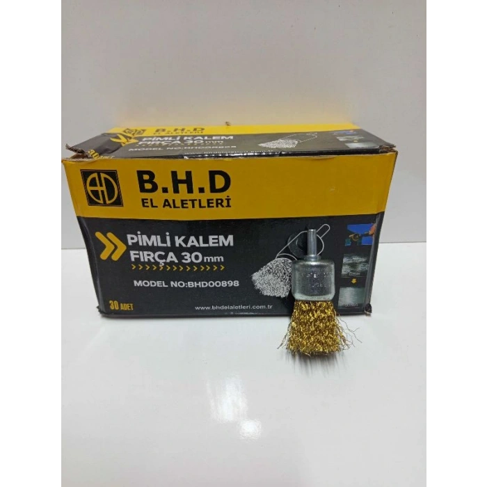 PİMLİ FIRÇA 30 MM BHD 898 PK:30 AD