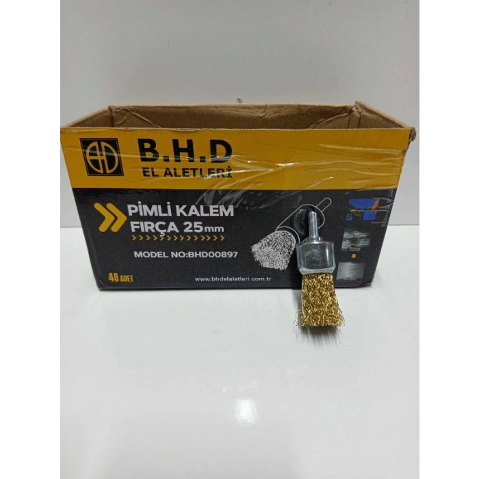 PİMLİ FIRÇA 25 MM BHD 897 pk:40ad