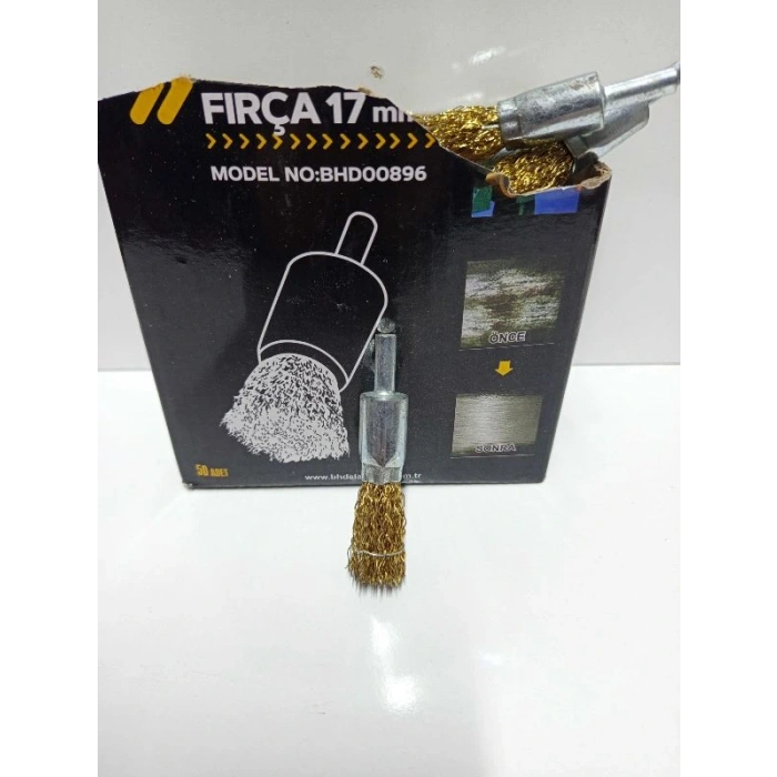 PİMLİ FIRÇA 17 MM BHD 896 PK:50 AD