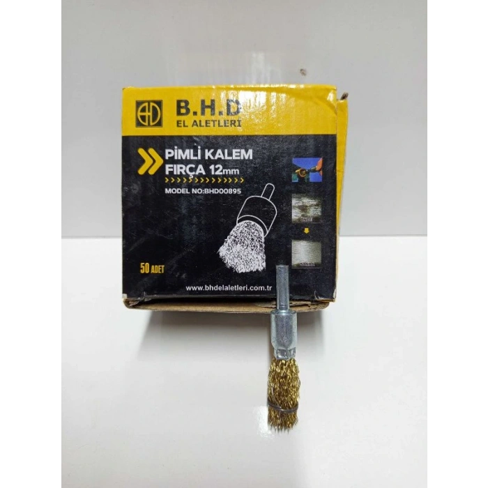 PİMLİ FIRÇA 12 MM BHD 895 PK:50 AD