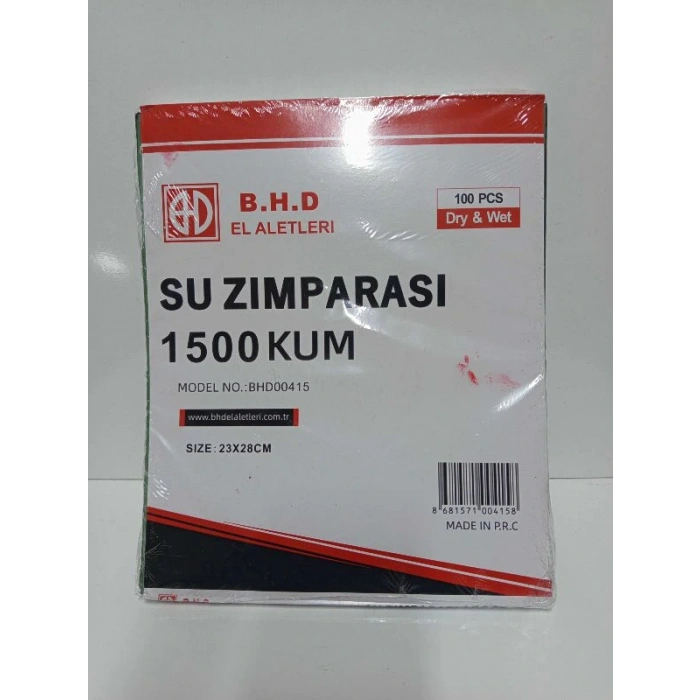 SU ZIMPARA 1.500 KUM