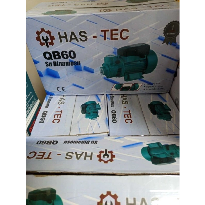 Qb60 has Tec bakır sargı su Dinamosu 0.5 hp