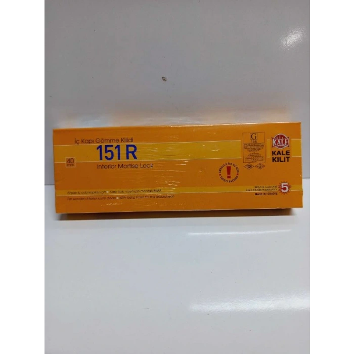 KALE-151R 40MM İç Kapı Gömme Kilit