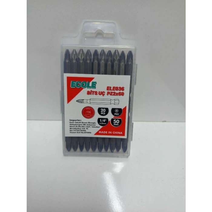 Bits Yıldız Uç PZ2*50 PK:20AD ELE036